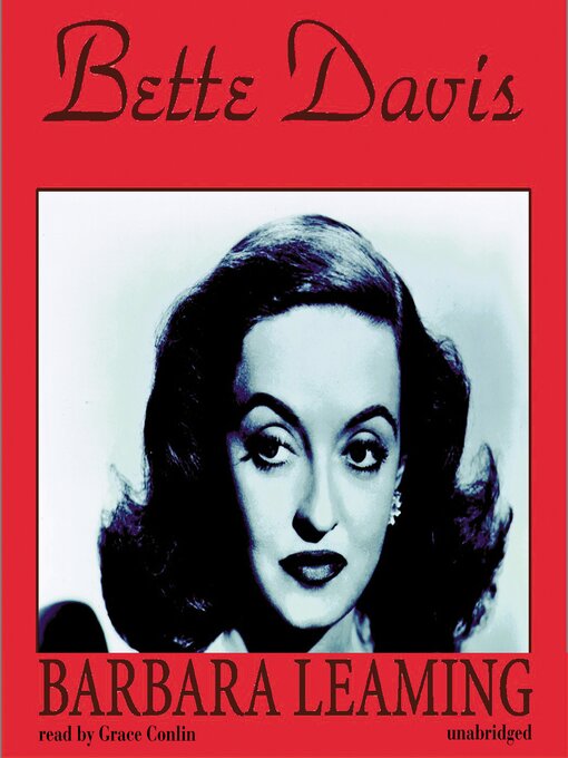 Title details for Bette Davis by Barbara Leaming - Available